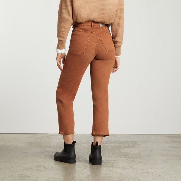 Everlane The Way High Jean in Rich Earth - Size 23 - Picture 3 of 7